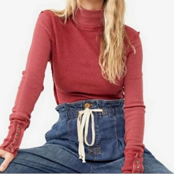 Free People Long Sleeve Top - Picture 8 of 8